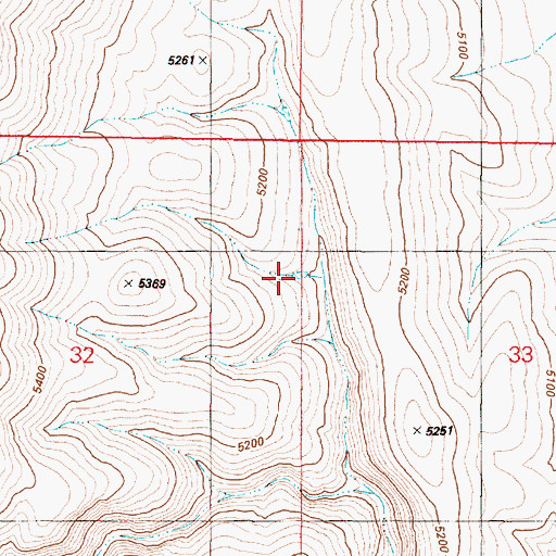 Topographic Map of Arrowhead Reservoir Number Two, OR