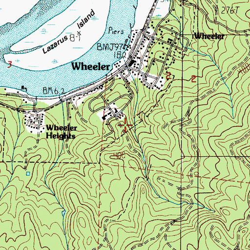 Topographic Map of East Branch Gervais Creek, OR