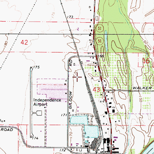 Topographic Map of V & S Junction, OR
