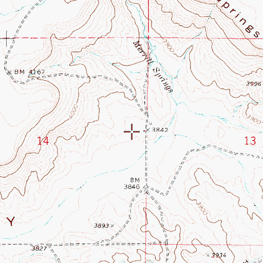 Topographic Map of Stitzel Ranch, OR