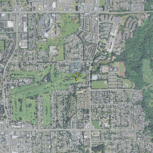 Aerial/Satellite Image of Burlingame Creek, OR