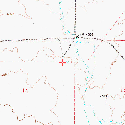 Topographic Map of Diamond Pit, OR