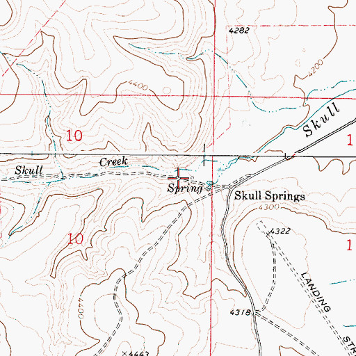 Topographic Map of Harry Littlefield Ranch, OR