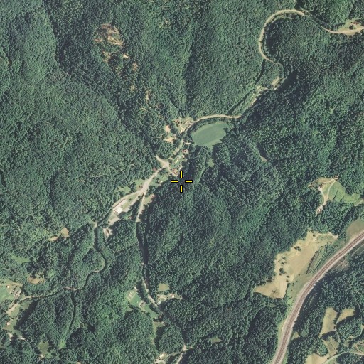 Aerial/Satellite Image of Rocky Fork, TN