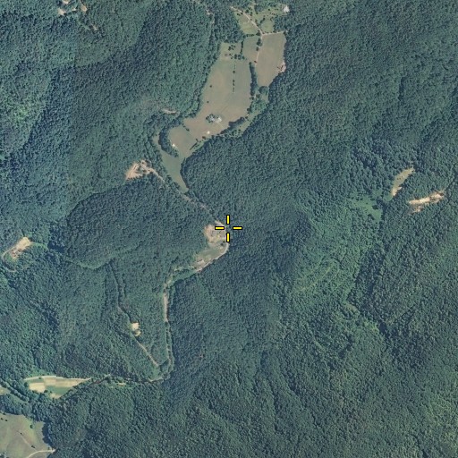 Aerial/Satellite Image of Rowe School, TN