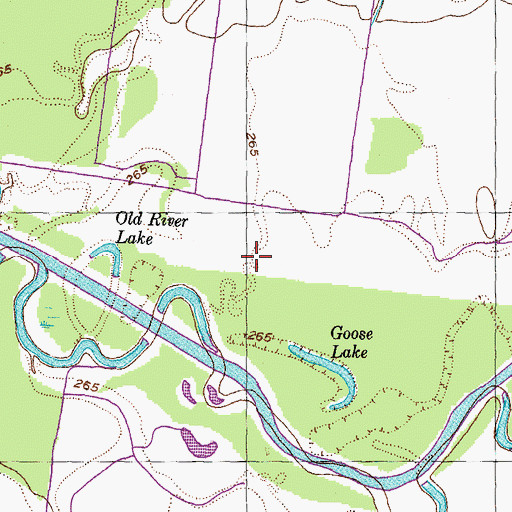 Topographic Map of WQDQ-AM (Lebanon), TN
