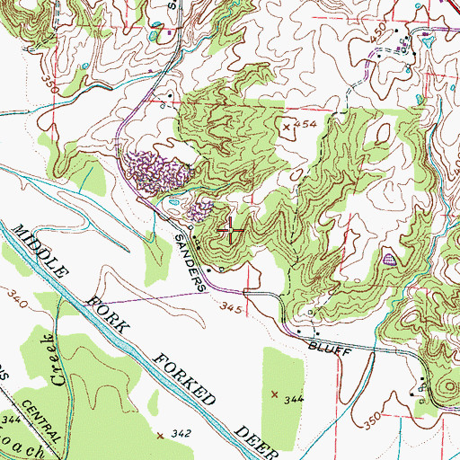 Topographic Map of WZDQ-FM (Humboldt), TN
