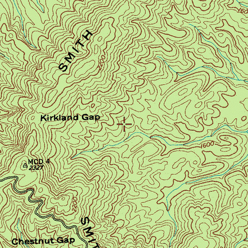 Topographic Map of Butler School (historical), TN