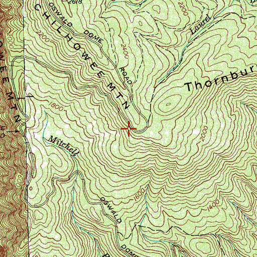 Topographic Map of Parksville Lake Observation Site, TN