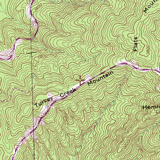 Topographic Map of Lake View Observation Site, TN
