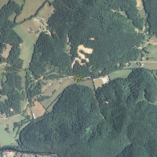 Aerial/Satellite Image of Cave Spring, TN