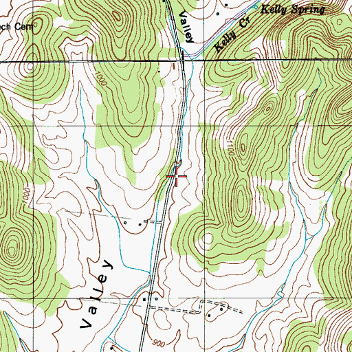 Topographic Map of Larkins Store (historical), TN