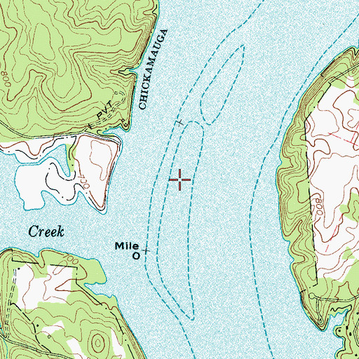 Topographic Map of Sauda Islands (historical), TN