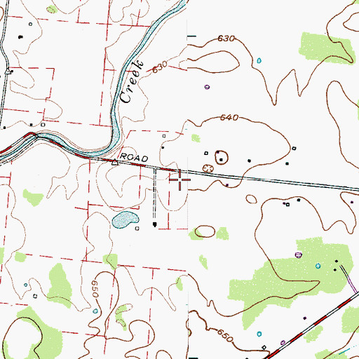 Topographic Map of Brothers Cemetery, TN