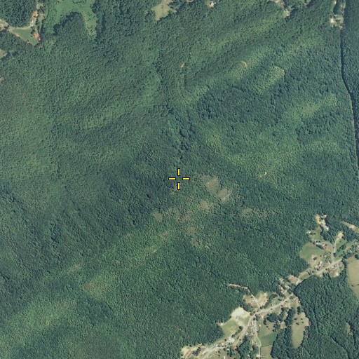 Aerial/Satellite Image of Little Mountain, TN