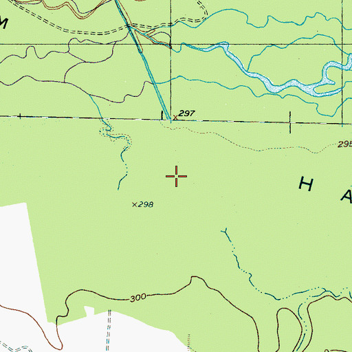 Topographic Map of Hatchie National Wildlife Refuge, TN