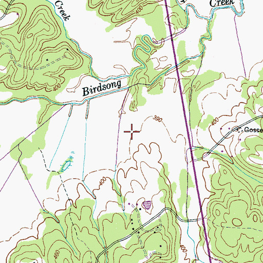 Topographic Map of Holladay Division (historical), TN