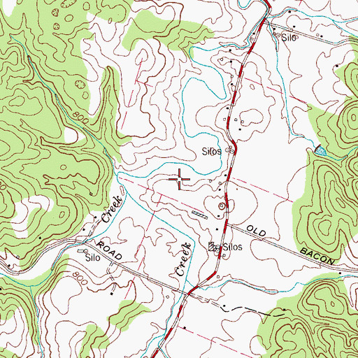 Topographic Map of Charleston Division (historical), TN