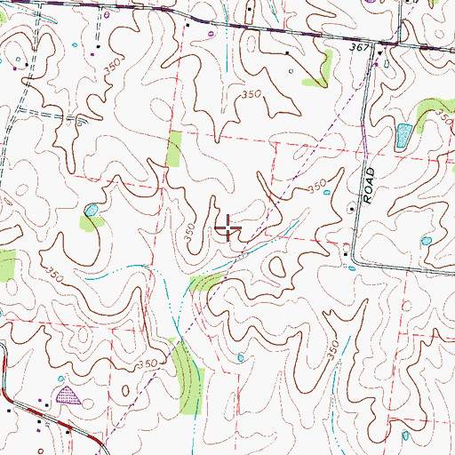 Topographic Map of Friendship Division (historical), TN