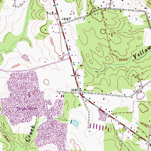 Topographic Map of Jamestown Division (historical), TN