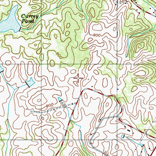 Topographic Map of Snow Hill Division (historical), TN