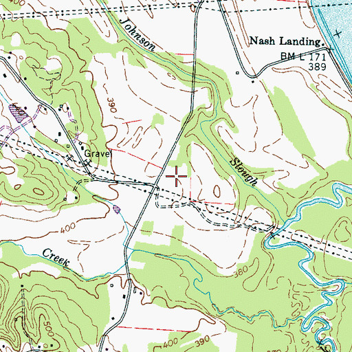 Topographic Map of Pickwick Division (historical), TN