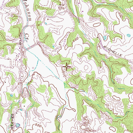 Topographic Map of Medon Division (historical), TN