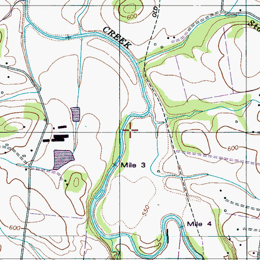 Topographic Map of Poplar Top Division (historical), TN
