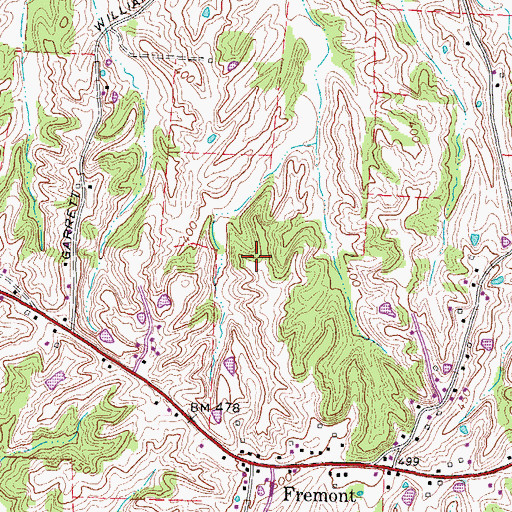 Topographic Map of Dixie Division (historical), TN