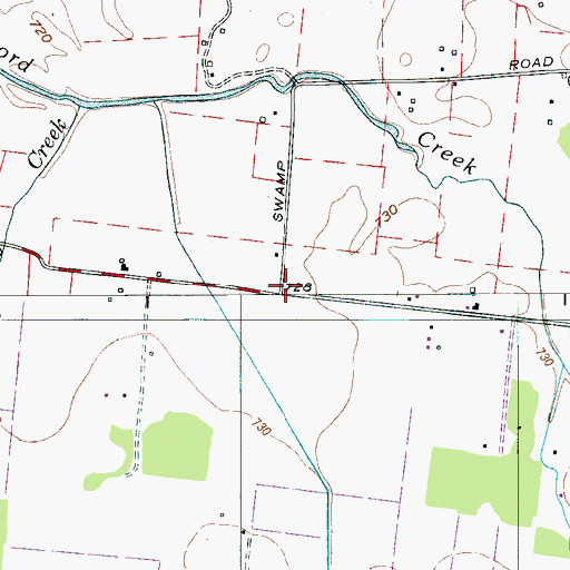 Topographic Map of Eagleville Division (historical), TN