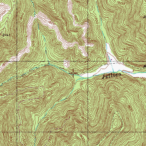 Topographic Map of Winfield Division (historical), TN