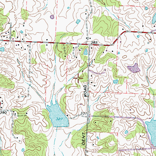 Topographic Map of Fisherville Division (historical), TN