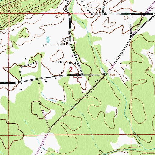 Topographic Map of Zion Hill Church (historical), AL