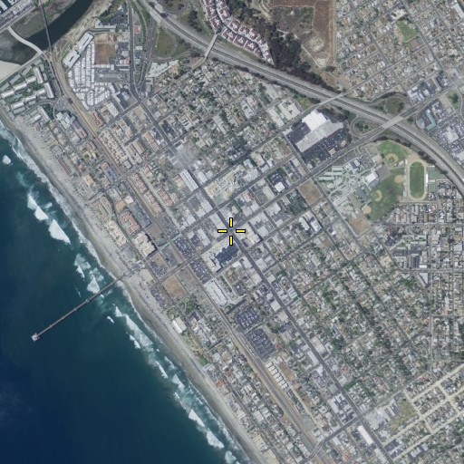 Aerial/Satellite Image of Oceanside, CA