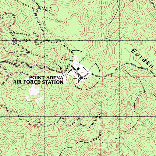 Topographic Map of Brayton Ranch (historical), CA