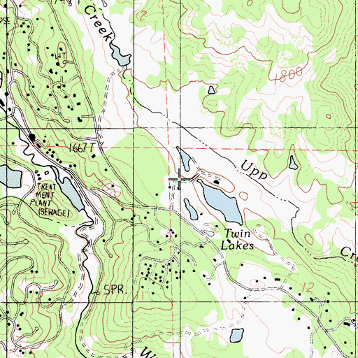 Topographic Map of Saint Francis Ranch, CA