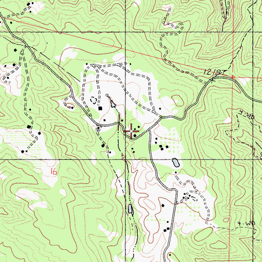 Topographic Map of Signal School (historical), CA