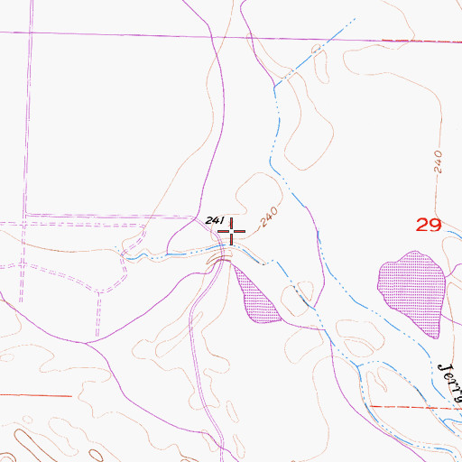 Topographic Map of Goose Lake Gun Club (historical), CA