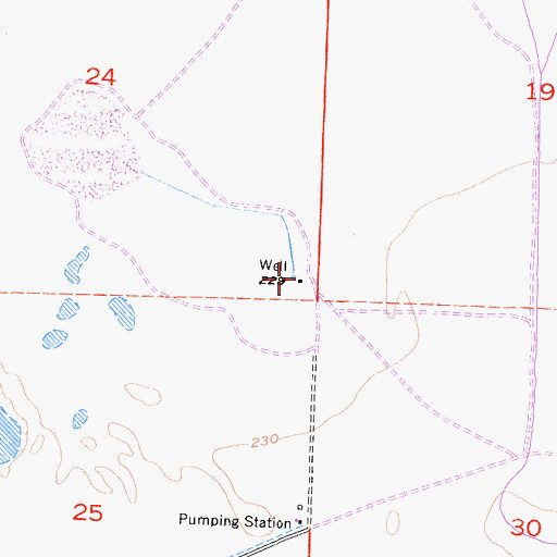 Topographic Map of Snow Goose Gun Club, CA