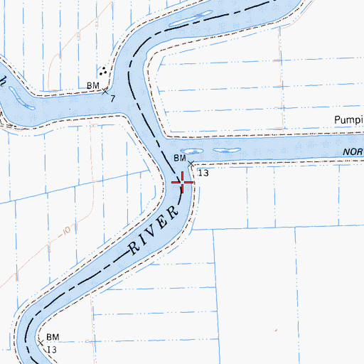 Topographic Map of Mansion House Ranch (historical), CA