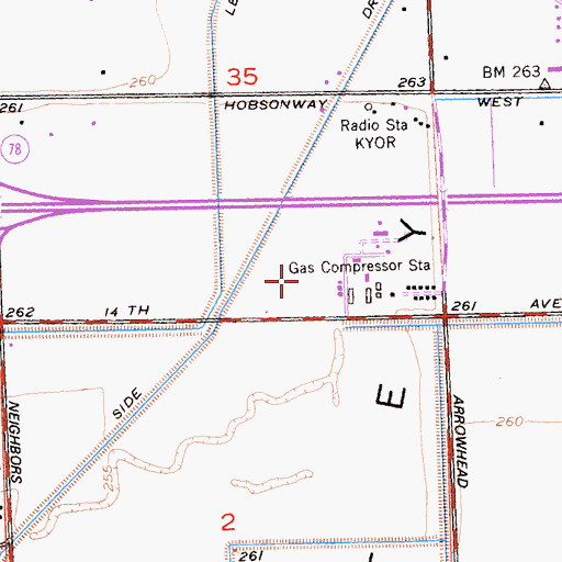 Topographic Map of Clayton Heliport, CA