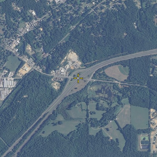 Aerial/Satellite Image of Interchange 154, AL