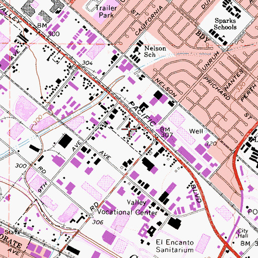 Topographic Map of Haddicks Heliport, CA