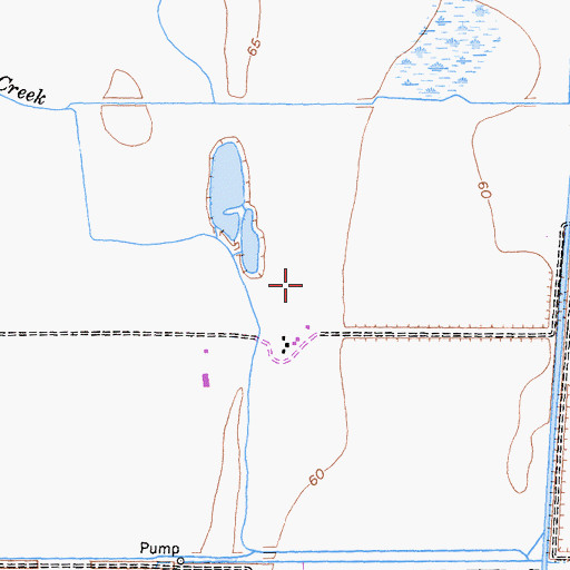 Topographic Map of Gunnersfield Ranch Airport, CA