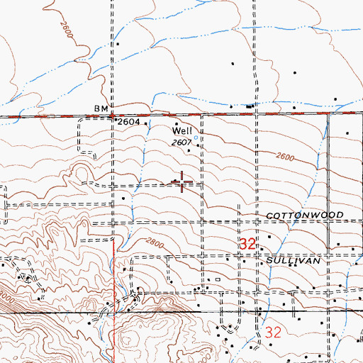 Topographic Map of Hi-Desert Memorial Hospital Heliport, CA