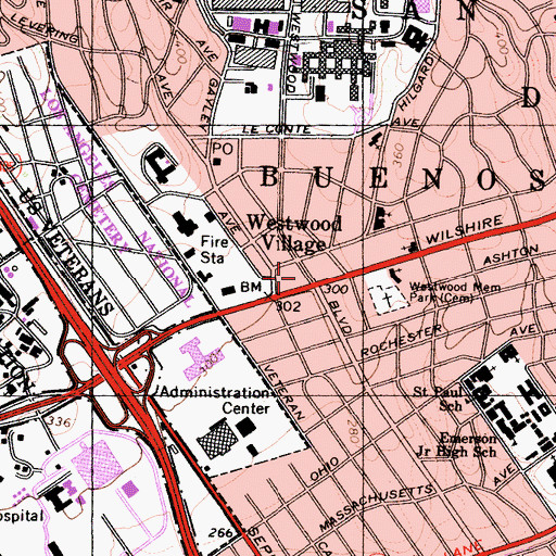 Topographic Map of Occidental Petroleum Heliport, CA