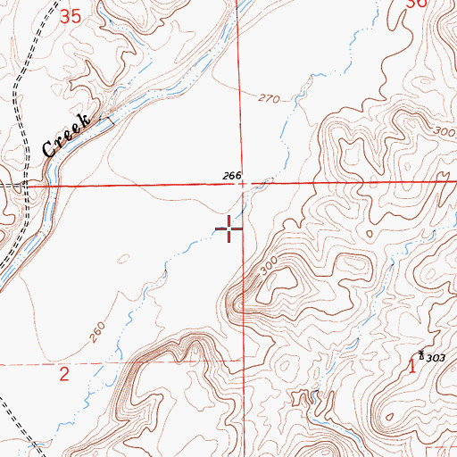 Topographic Map of Flying M Airport, CA