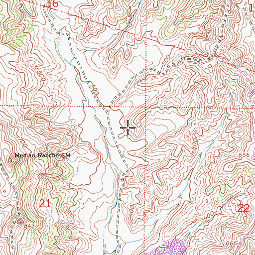 Topographic Map of American Display Heliport, CA