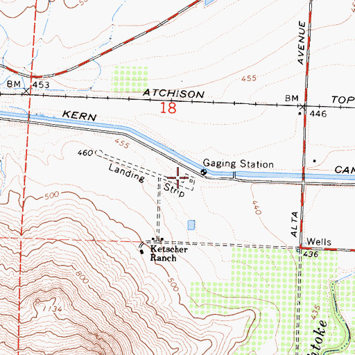 Topographic Map of Peg Field, CA