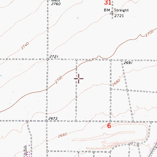 Topographic Map of Lloyd's Landing, CA